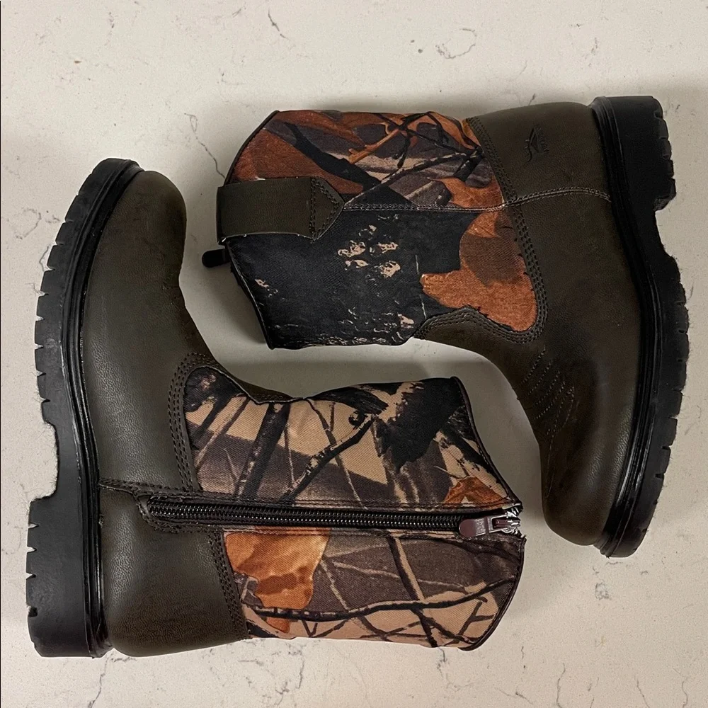 Deer Stags Kids' Tour Waterproof Boot Camouflage 11 Little Kid Western Boots